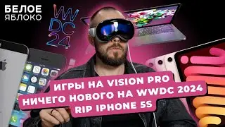 Белое Яблоко NEWS #1: ИИ в iOS18, iPad mini и MacBook Pro c OLED, слухи о WWDC2024, iPhone 5s – всё!