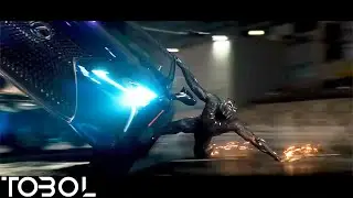 Alex Clare - Too Close (K3NZH Remix) | Black Panther [Busan Car Chase Scene]