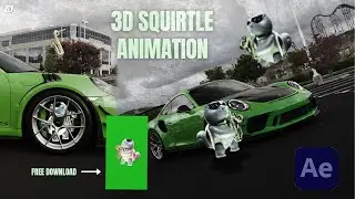 How I made this viral Squirtle Trend