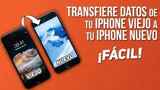Cómo pasar DATOS de iPhone VIEJO a iPhone NUEVO (SIN iCloud)