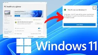 PC Health Check App Coming Soon Problem Solved | Install PC Health Check Software in Laptop or PC