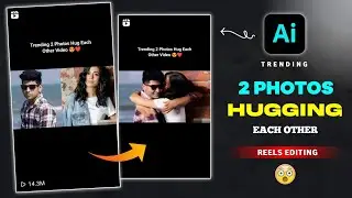 Trending 2 Photo Couple Hug Video Editing | Luma Ai Couple Photo to Hug Video Editing - CS EDITZ