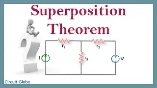 Superposition Theorem with solved example  - Basic Electrical Engineering