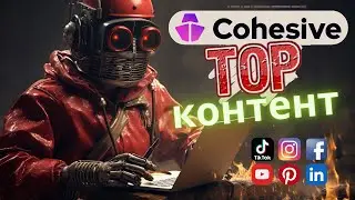 ОБЗОР Cohesive: Контент Бесплатно для YouTube, TikTok, Instagram и Блога! #нейросети #контент #ии