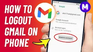 How to LOGOUT GMAIL From Phone (2024) - Updated