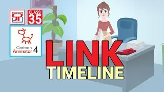 Cartoon Animator 4: Timeline - Link / Unlink | 2D Animation | Hindi Tutorial