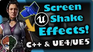 Screen Shake on Damage! | How To Make YOUR OWN Fighting Game | UE4/UE5 & C++ Tutorial, Part 223