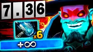 x6 Meteor Hammer Storm Spirit Meta in 7.36b🔥🔥🔥Infinite Mana | Dota 2 Gameplay