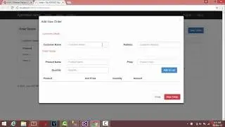 MVC 5 Master Details Using Jquery Ajax | Entity Framework