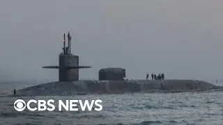 Why the U.S. announced it deployed submarine to Middle East