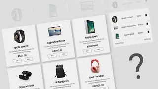 Add to Cart Shopping using HTML ,CSS & JavaScript.