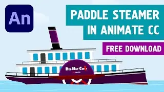 How to Create Ship Animation in Adobe Animate CC (Download Free Project)