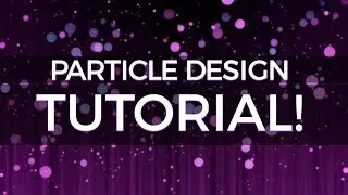 After Effects Particular Tutorial - Create Abstract Particle Backgrounds!