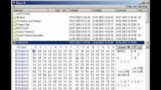 WINHEX digital forensics for  Scrambled bits