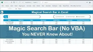 Unlock Excel Secrets: Magic Search Bar You NEVER Knew About!