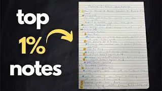 how to take effective notes