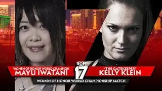 FULL COMM. - Kelly Klein vs. Mayu Iwatani - Women of Honor World Championship