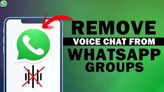 How To Remove Voice Chat From Whatsapp Group Chat