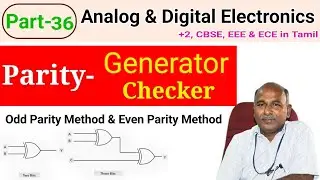 Parity Generator and Parity Checker in tamil