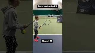 Coolest tennis drill of all all time￼! 