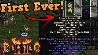 Diablo 2 - FIRST EVER DEATHs FATHOM!!!