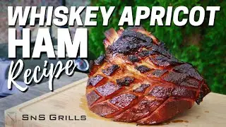 Whiskey Apricot Glazed Smoked Ham Recipe - Smoked Ham Recipes