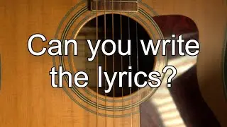 Songwriters Backing Track (Acoustic Guitar Song 38)