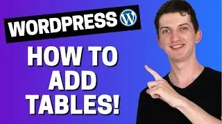 How to Add Tables in WordPress Posts