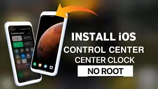 MIUI Center Clock Mod – iOS look for your Xiaomi phone | CONTROL CENTER [ NO ROOT ]