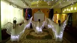 Танец ангелов.Детский сад. Утренник.