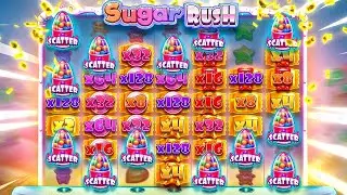 ВПЕРВЫЕ КРУЧУ ЭТОТ СЛОТ А ТУТ УЖЕ ТАКОЕ! ЗАНОС В SUGAR RUSH!|ЗАНОСЫ НЕДЕЛИ