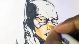 How To Color Skin Using Copic Markers - Michael Hunt