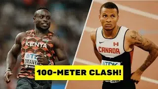 Ferdinand Omanyala VS. Andre De Grasse 100m Clash || FBK Games Hangelo 2024