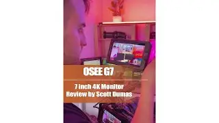 Osee G7 4K Monitor Unboxing Video By Artlist.io