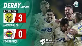 Ankaragücü 3-0 Fenerbahçe MAÇ ÖZETİ (Ziraat Türkiye Kupası Çeyrek Final ) / 27.02.2024