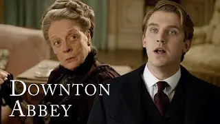 The Dowager Countess Catches Matthew in the Act - Downton Abbey