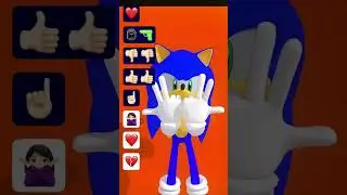 Sonic need your love cartoon style 
