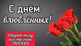 С днём Святого Валентина! С днём влюблённых! Happy Valentines Day.