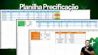 Planilha Precificação Excel | Produtos, Serviços, Custos, Margem etc