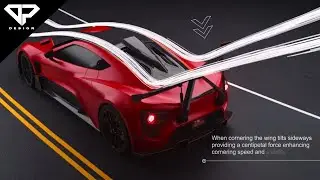 Zenvo TSR-S Active Aerodynamics Explained | Active Aerodynamics | Drag Coefficient | DP DESIGN