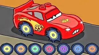 Lightning McQueen VS Francesco Bernoulli Final Race Games