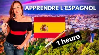 Apprendre l'espagnol pour débutants lespagnol 🇪🇸 Leçon 1 pour débutants hd  à propos de 300 phrases