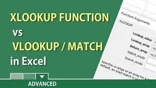 XLOOKUP vs VLOOKUP & MATCH by Chris Menard