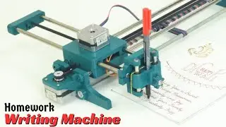 Writing Machine Robot Science Project | Arduino Project for Beginners