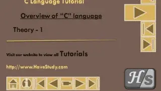 Overview of C Language | Theory 1