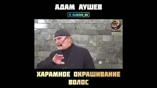 Харамное окрашивание волос. Адам Аушев