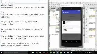 How to create an android app for your website