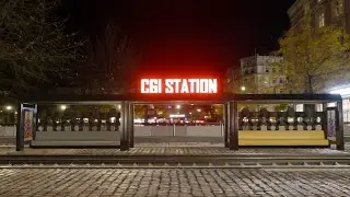 Photorealistic Night City Animation in Blender | CGI Station