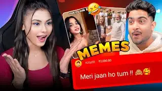 KAIZER NAUGHTY SUPERCHAT 😝 BILLA CHUSNE KO LAYA😂 | FUNNY , DARK & VIRAL MEMES REACTION #funny