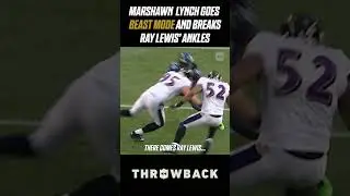 That time Marshawn Lynch broke Ray Lewis’ ankles! #shorts